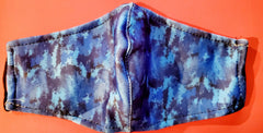 BLUE FASHION FACE MASK