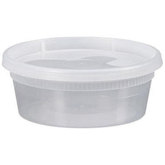 3ppj-44 8oz PLASTIC CONTAINER