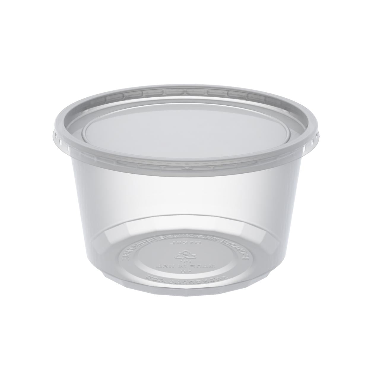 3ppj-rd#45 12oz PLASTIC CONTAINER