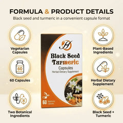 Black Seed & Turmeric Capsules