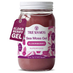 True Sea Moss – Elderberry - Sea Moss Gel