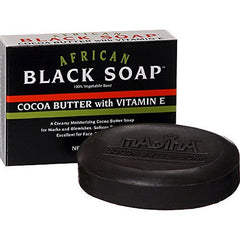 African Black Soap Cocoa with Vitamin E