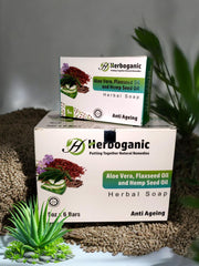 ALOE VERA,TURMERIC & GRAPEFRUIT 5oz HERBAL SOAP