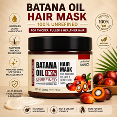 Batana Oil Hair Mask 100% Unrefined (12.17oz)