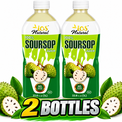 100% Soursop Juice 33.8 oz (1L) – No Added Sugar