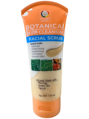 Facial Scrub - Botanical Deep Cleansing Infuse with Moringa, Green Tea & Papaya