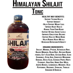 Himalayan Shilajit Vanilla Maximum Strength Tonic