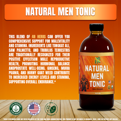 Natural Men Tonic (Extra Strength) 16oz