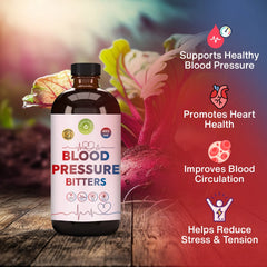 Blood Pressure Bitters – Herbal Wellness Blend - 16oz