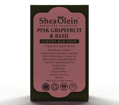 Pink Grapefruit and Basil Essential Oil Luxury Bar Soap - 8oz