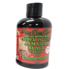 8oz SUPER POTENT JAMAICAN BLACK CASTOR OIL
