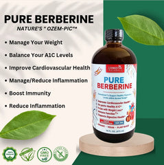 PURE BERBERINE (Nature's Ozempic Type) - 16oz