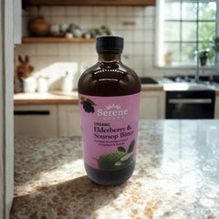 ORGANIC ELDERBERRY & SOURSOP BITTERS BY SERENE HERBS