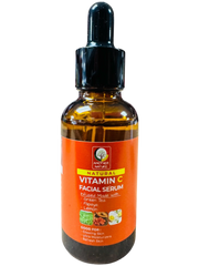 Vitamin C Facial Serum - Infuse with Green Tea, Lemon & Papaya