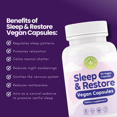 Yunani Herbs - Sleep & Restore Vegan Capsules