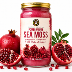 Sea Moss Gel - Pomegranate