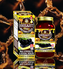 ORGANIC RAW SHILAJIT HONEY  BOOST VIGOUR & VITALITY