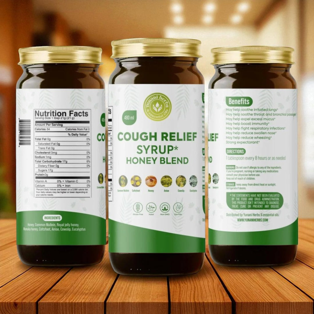 Yunani Herbs - Cough Relief Syrup Honey Blend
