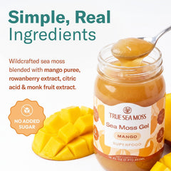 True Sea Moss – Mango - Sea Moss Gel