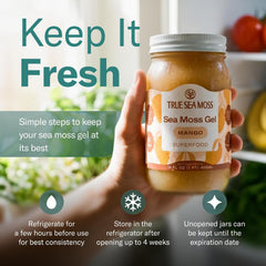 True Sea Moss – Mango - Sea Moss Gel