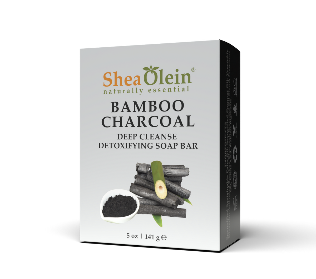 Activated Bamboo Charcoal Deep Cleanse Detoxifying Soap Bar