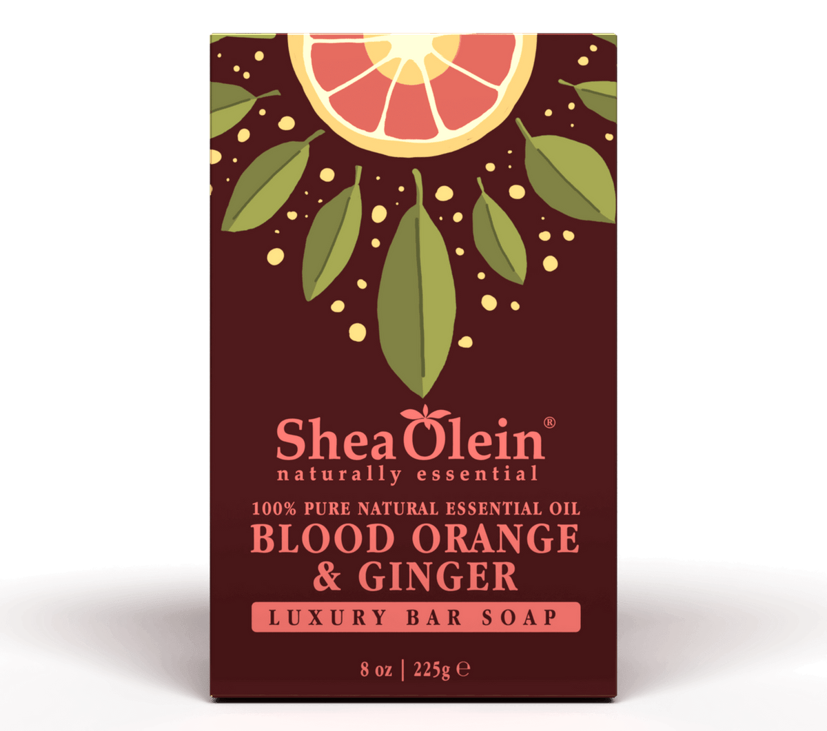Blood Orange & Ginger Essential Oil Luxury Bar Soap - 8oz