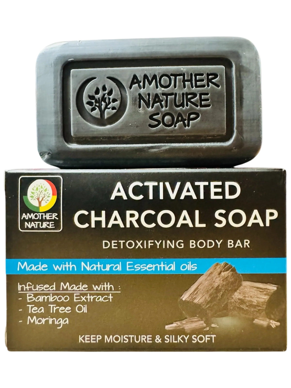 Activated Charcoal Soap - Detoxifying Body Bar