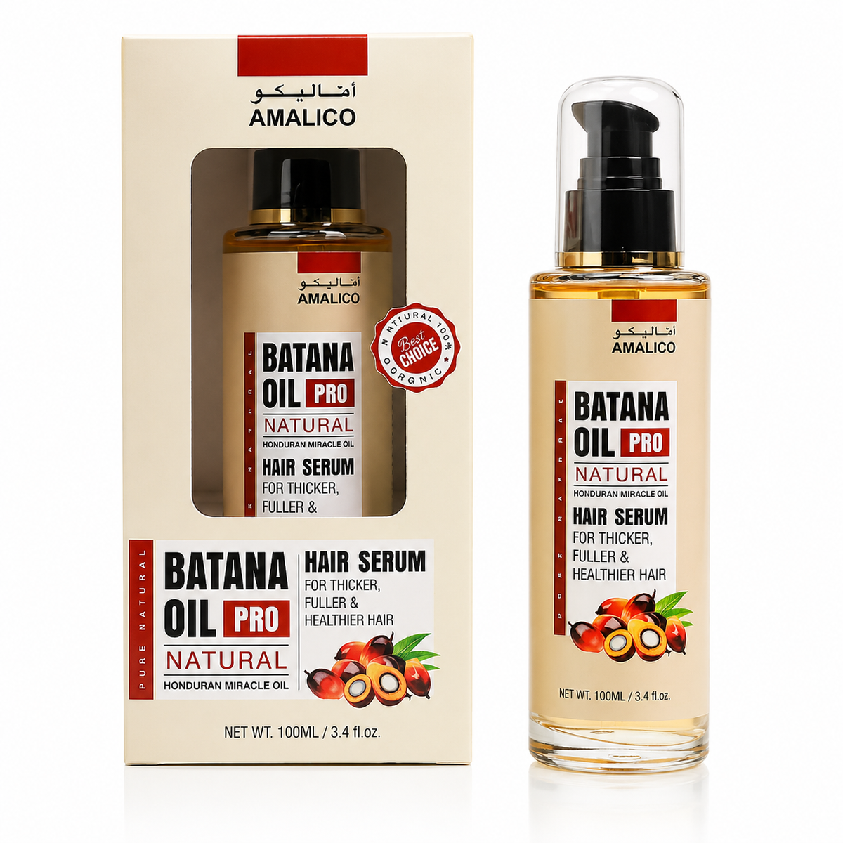 Batana Oil Natural Hair Serum (3.4 oz)