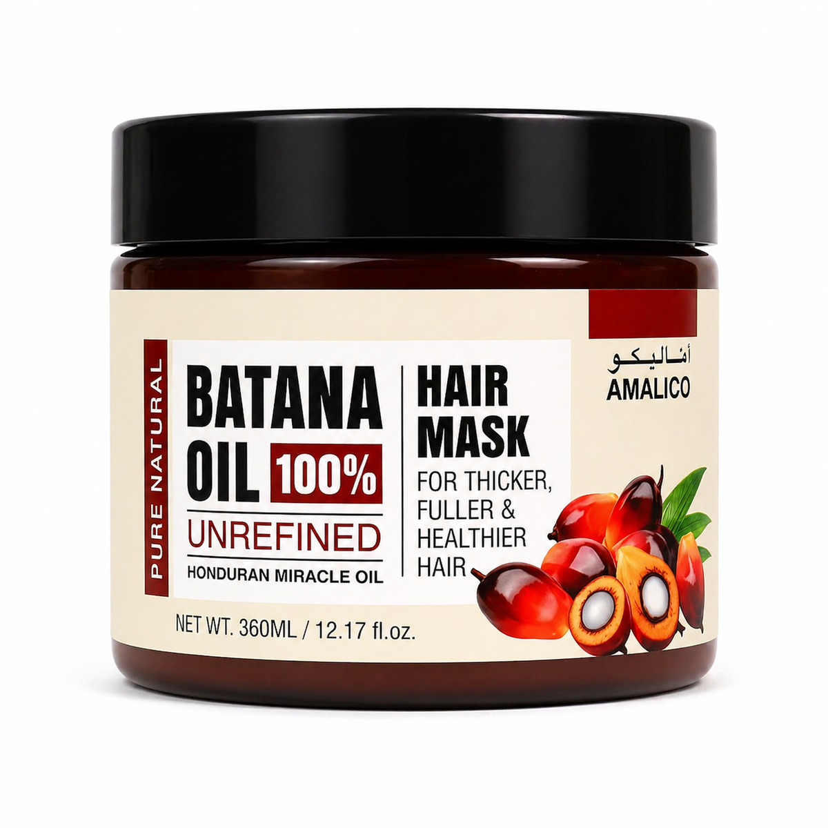 Batana Oil Hair Mask 100% Unrefined (12.17oz)