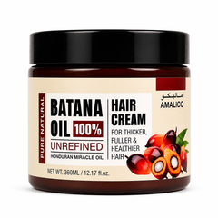 Batana Oil Hair Cream 100% Unrefined (12.17 oz)
