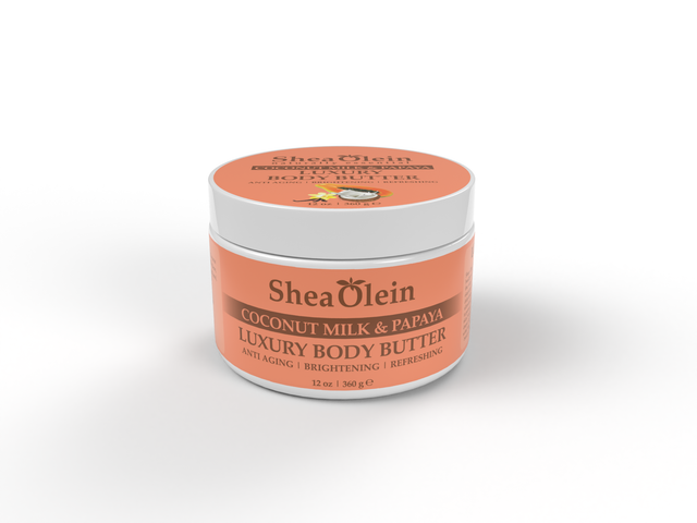 Coconut & Papaya Luxury Body Butter - 12oz