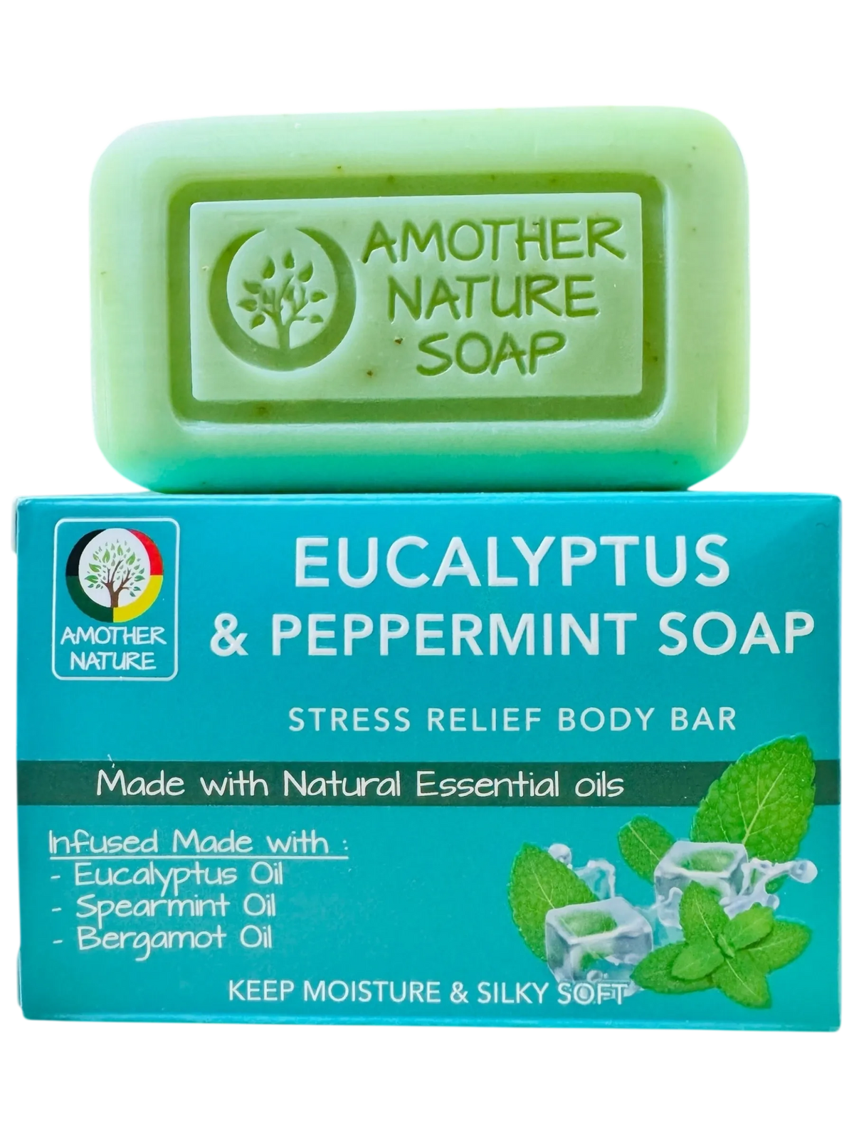Eucalyptus & Peppermint Soap - Stress Relief Body Bar