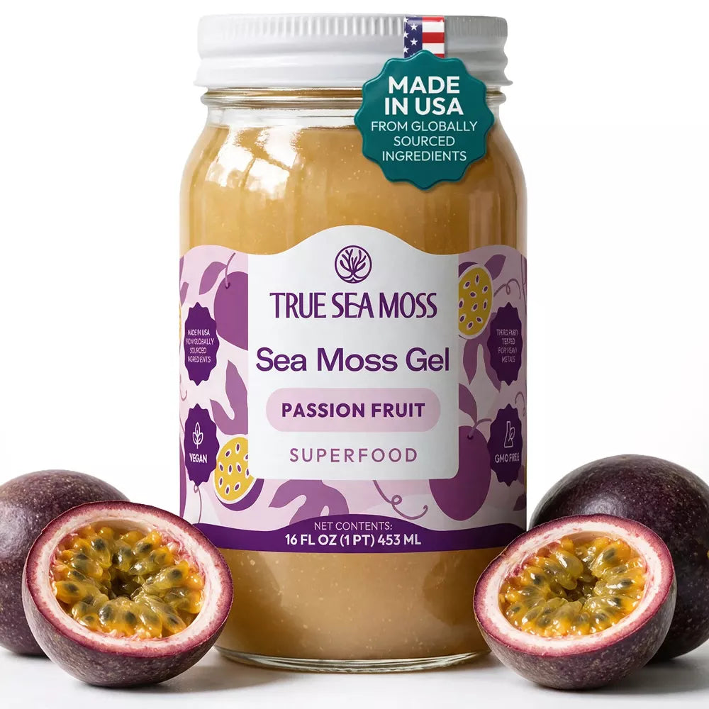 True Sea Moss – Passion Fruit - Sea Moss Gel
