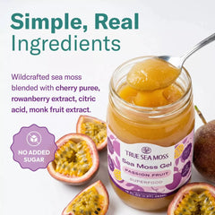 True Sea Moss – Passion Fruit - Sea Moss Gel