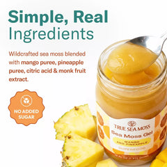 True Sea Moss – Mango/Pineapple - Sea Moss Gel