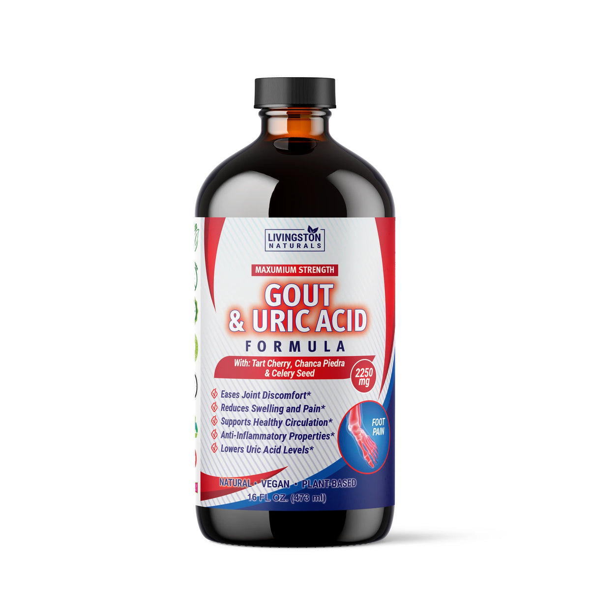 GOUT & URIC ACID FORMULA - 16oz