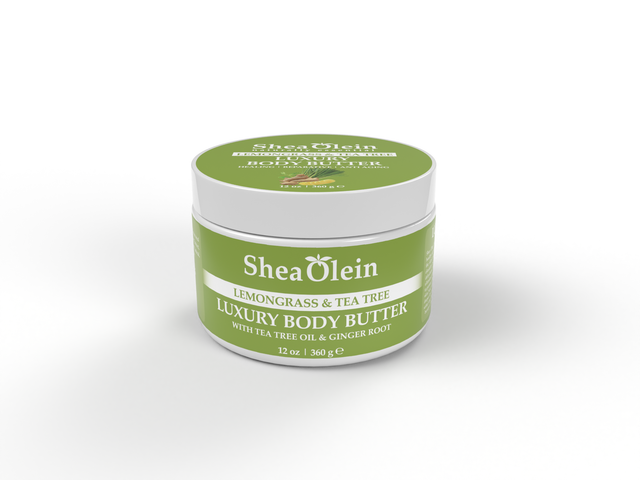 Lemongrass & Tea Tree Luxury Body Butter - 12oz