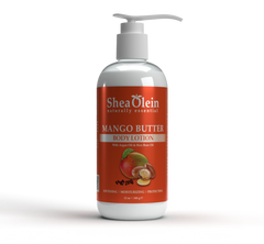 Mango Butter Body Lotion with Argan Oil & Rice Bran Oil - 12oz