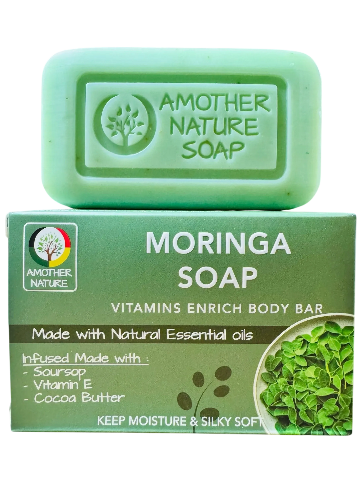 Moringa Soap - Vitamins Enrich Body Bar