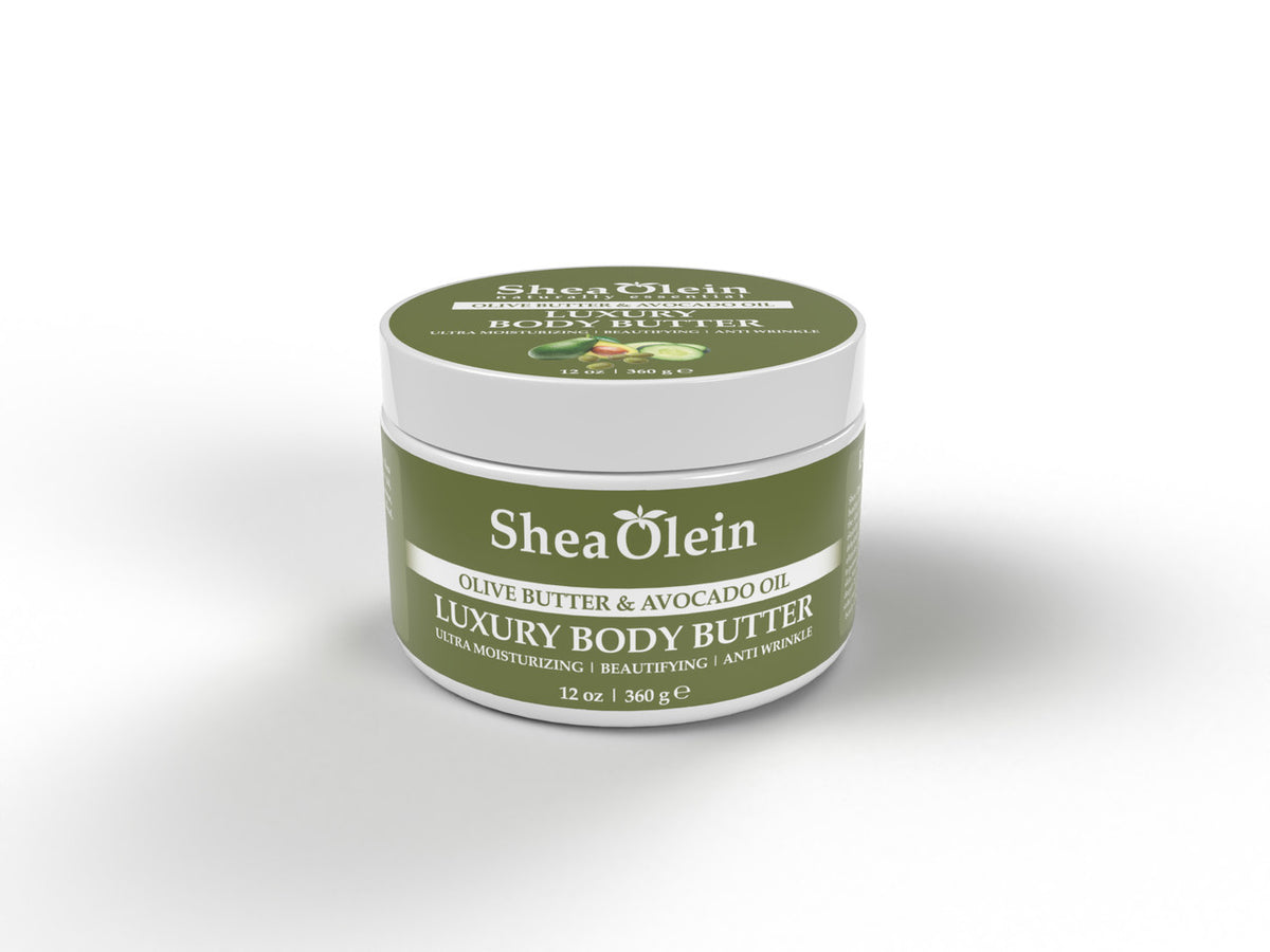 Olive Butter & Avocado Luxury Body Butter - 12oz