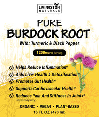 PURE BURDOCK ROOT - 16oz