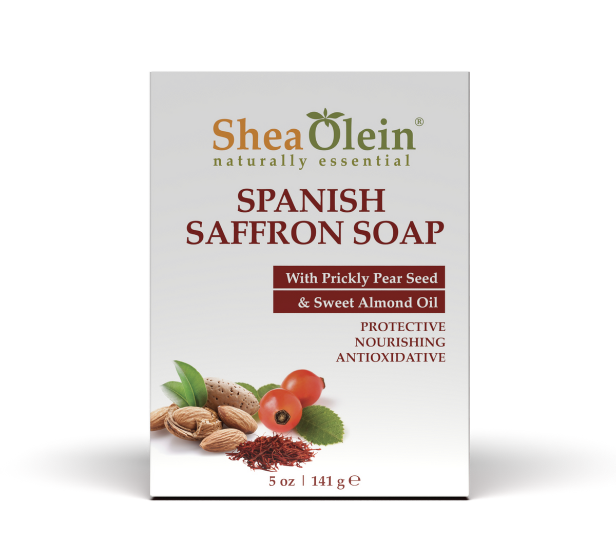 Spanish Saffron Soap with Prickly Pear Seed & Sweet Almond Oil