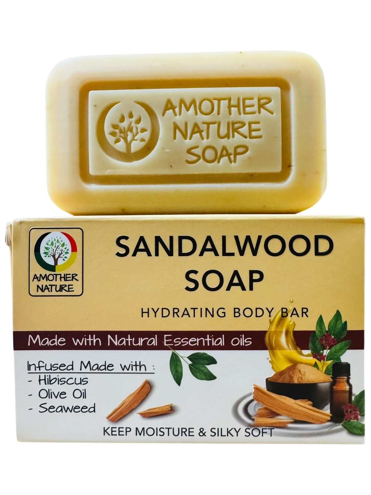 Sandalwood Soap - Hydrating Body Bar