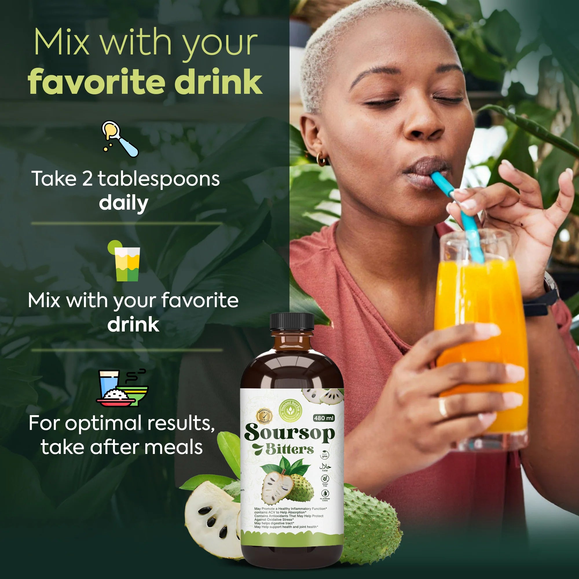 Soursop Bitters 480 mls