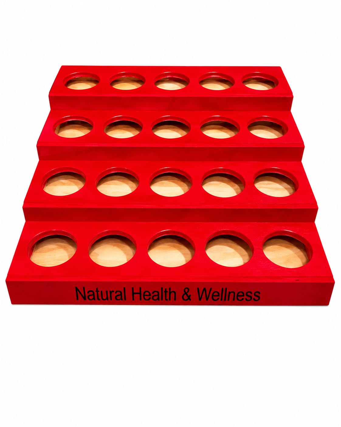 20ct. Natural Heallth & Wellness Counter Display – 16 oz Bottle Counter Rack