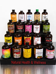 20ct. Natural Heallth & Wellness Counter Display – 16 oz Bottle Counter Rack
