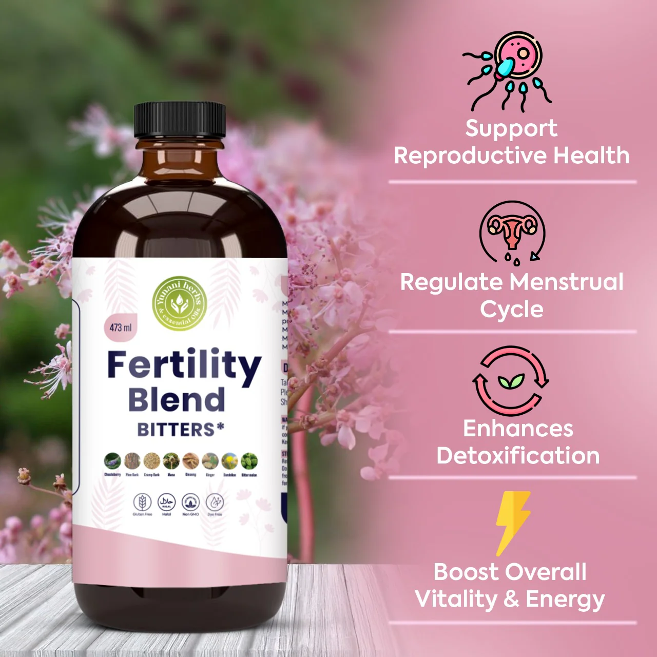 Yunani Herbs - Fertility Blend Bitters
