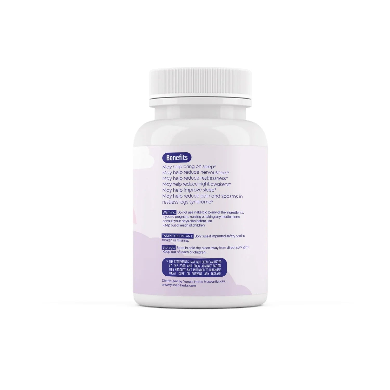 Yunani Herbs - Sleep & Restore Vegan Capsules