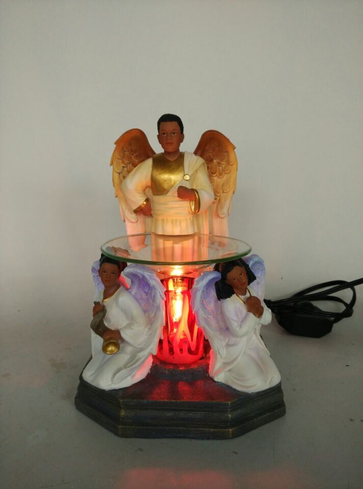 BLACK ANGEL LAMP