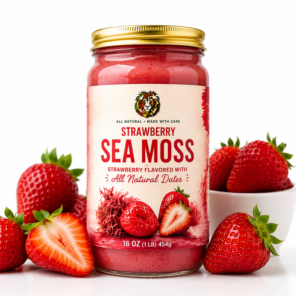Sea Moss Gel - Strawberry